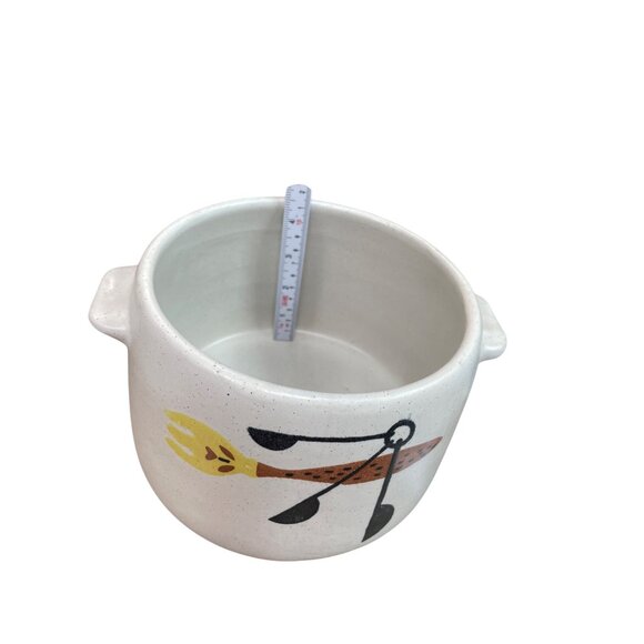 West Bend Vintage Mid Century Stoneware Casserole bean Pot With Lid SKU 9320 - Picture 16 of 16